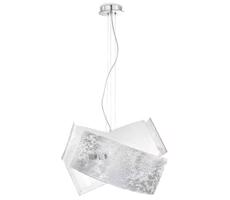 Gea Luce Gea Luce CAMILLA S G arg - Luster na lanku CAMILLA 2xE27/70W/230V strieborná